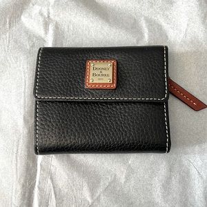 Dooney & Bourke Pebble Grain Small Flap Wallet